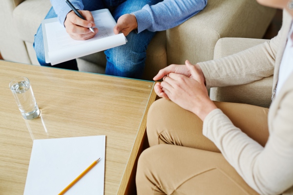 A person undergoing an immigration evaluation.