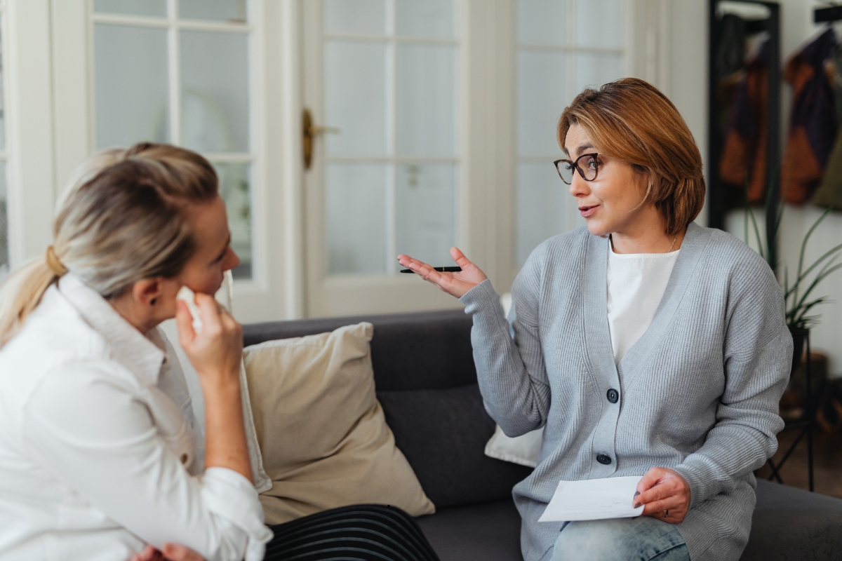 A psychologist conducting a forensic evaluation.