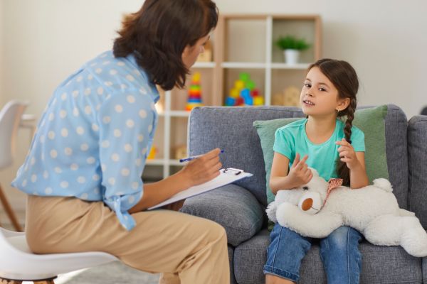 Psychoeducational evaluation helping a child