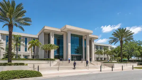 Florida family courthouse where custody morality clauses are decided