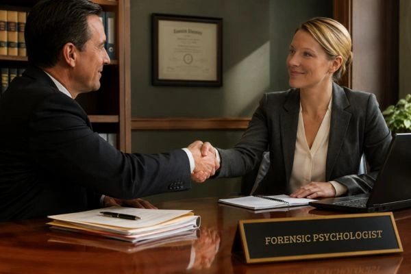 Attorney choosing a qualified forensic psychologist consultant