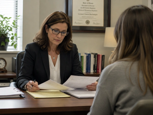 Checking a forensic psychologist's credentials and report before hiring