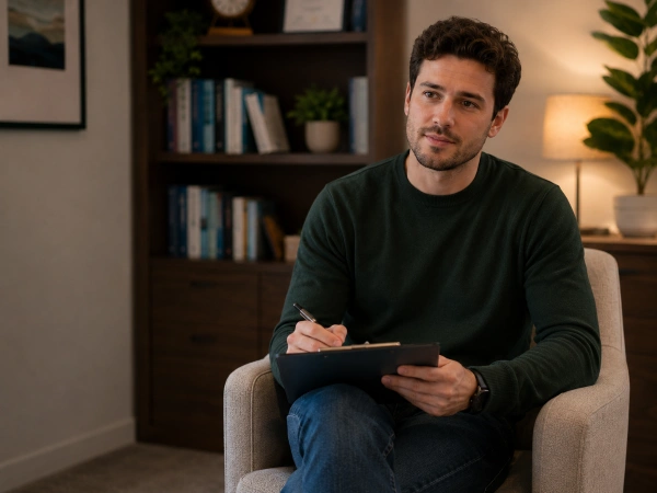 Clinical interview during a personal injury psychological evaluation