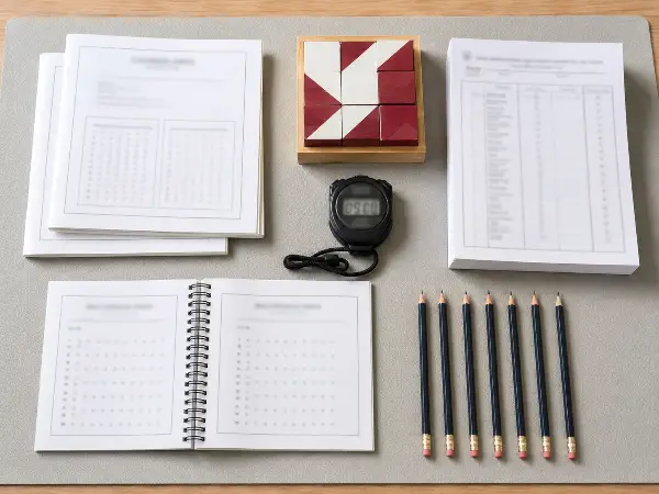 Neuropsychological testing materials used in capacity evaluations